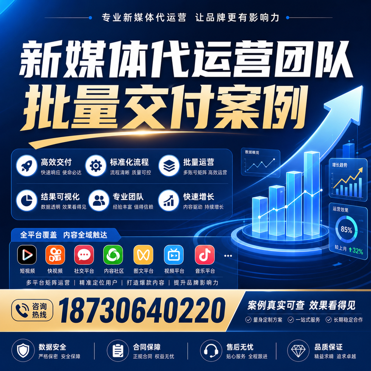 定安代运营公司多客户账号批量高效交付案例